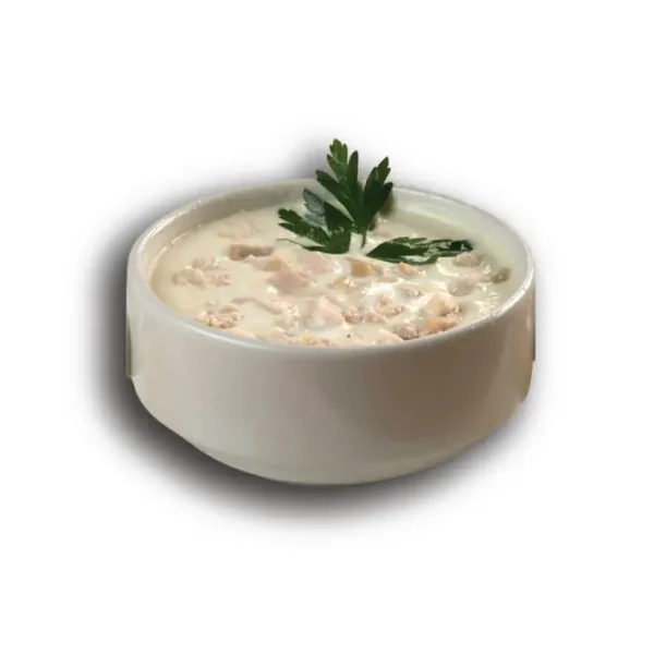 شوربة الدجاج بالكريمة