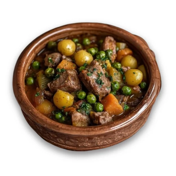 طاجن لحم بالخضار